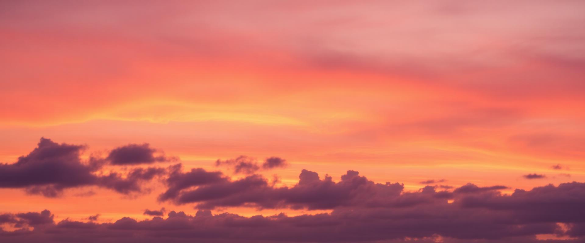 Заспокійливий захід сонця